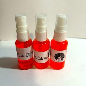 Pink citrus home or car spray